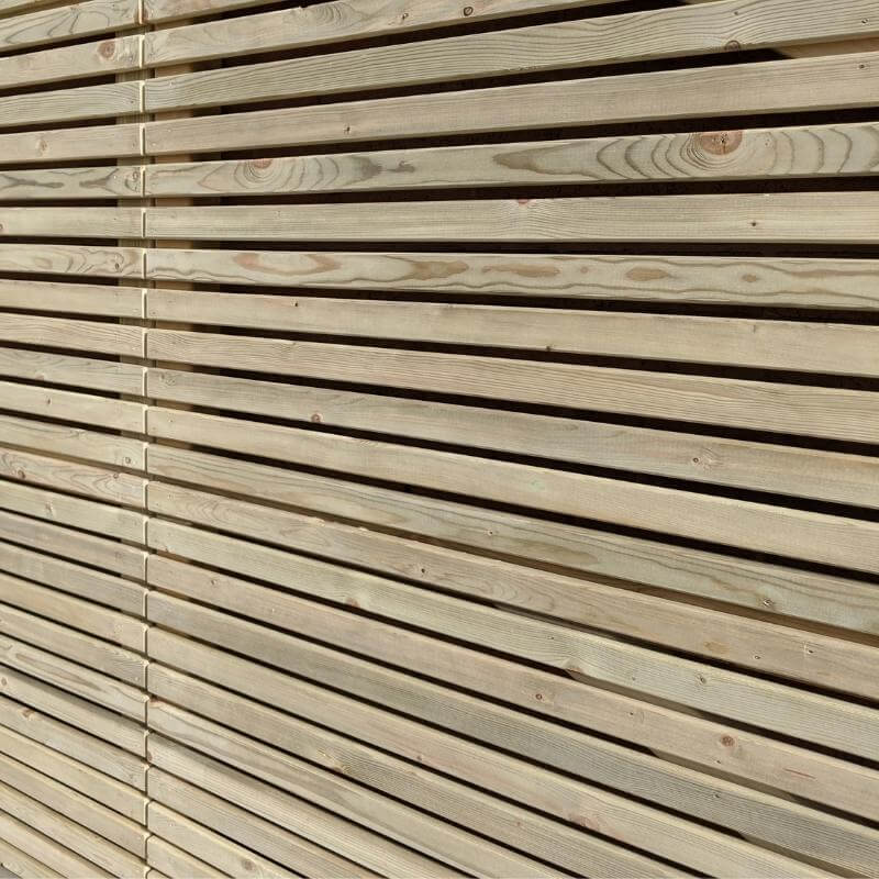 Pressure Treated Slatted Fence Panel - Image 10