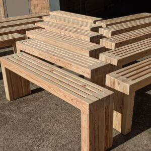 Larch Garden Bench