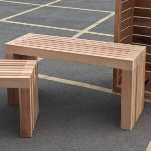 Small Cedar Bench