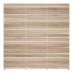 Cedar Hit and Miss Fence Panel
