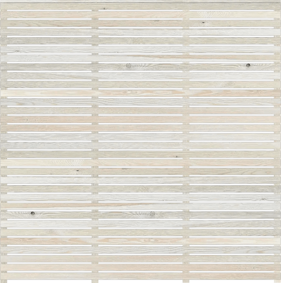 The slatted larch fence panels provide customers with a stylish, durable and low-maintenance fencing solution.