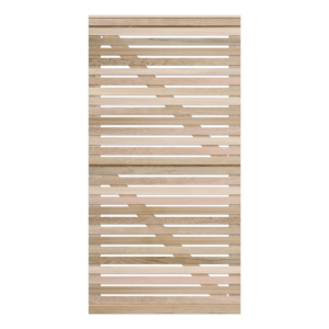 Our collection of slatted cedar gates have a lifespan of up to 30 years.