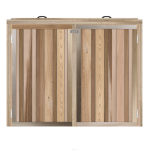 Solid Cedar Bin Store