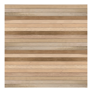 Our solid cedar fence panel has no gaps but still has that modern slatted look.