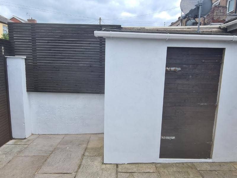 This project used our standard 44mm slats.