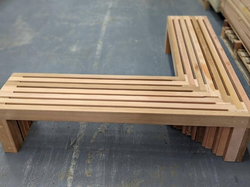 Cedar Corner Bench - Image 6