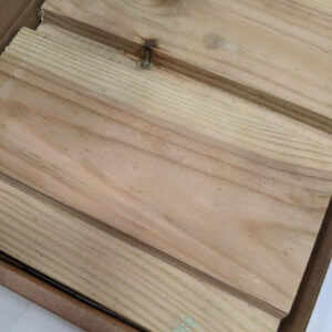 Pressure Treated Sample Box - Channel Cladding