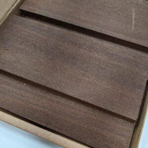 Tulipwood Sample Box - Channel Cladding