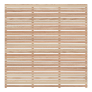 Douglas Fir Slatted Fence Panel