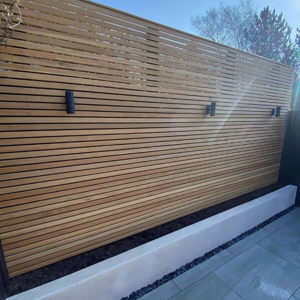 This small yard project uses Red Cedar, one of our most popular softwoods.