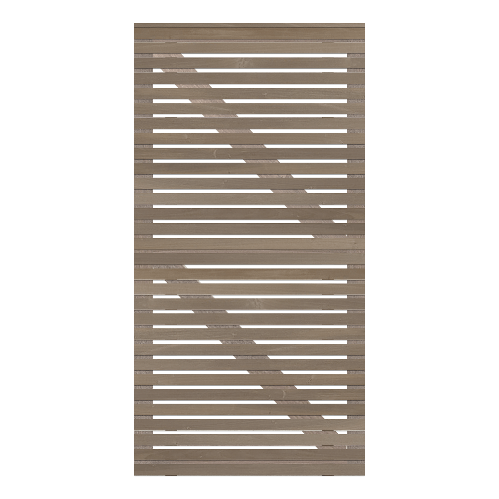 Our slatted tulip wood gates are available in a number of size options.