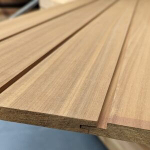 Thermally Modified Ayous Channel Cladding