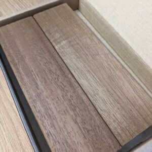 Thermally Modified Ayous Sample Box - 44 x 17mm